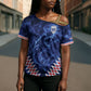 Custom World Football 2026 Cabo Verde Cross Shoulder Shirt Go Blue Sharks Glory