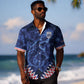 Custom World Football 2026 Cabo Verde Hawaiian Shirt Go Blue Sharks Glory LT19