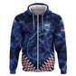 Custom World Football 2026 Cabo Verde Hoodie Go Blue Sharks Glory