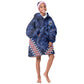 Custom World Football 2026 Cabo Verde Kid Wearable Blanket Hoodie Go Blue Sharks Glory