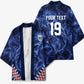 Custom World Football 2026 Cabo Verde Kimono Go Blue Sharks Glory