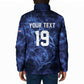 Custom World Football 2026 Cabo Verde Padded Jacket Go Blue Sharks Glory