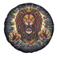 Black Jamaicans Rasta Lion Spare Tire Cover Reggae Lion Breaking Wall Design - African Pride