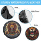 Black Jamaicans Rasta Lion Spare Tire Cover Reggae Lion Breaking Wall Design - African Pride