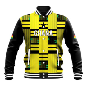 Custom World Football 2026 Ghana Baseball Jacket Rise With The Black Stars