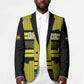 Custom World Football 2026 Ghana Blazer Rise With The Black Stars