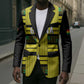 Custom World Football 2026 Ghana Blazer Rise With The Black Stars