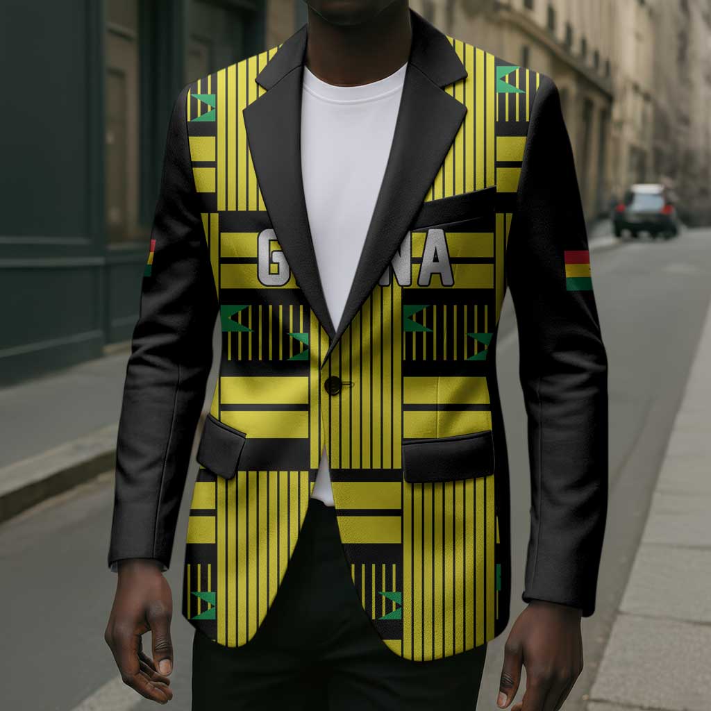 Custom World Football 2026 Ghana Blazer Rise With The Black Stars