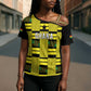 Custom World Football 2026 Ghana Cross Shoulder Shirt Rise With The Black Stars