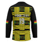 Custom World Football 2026 Ghana Hockey Jersey Rise With The Black Stars