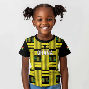 Custom World Football 2026 Ghana Kid T shirt Rise With The Black Stars
