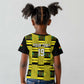 Custom World Football 2026 Ghana Kid T shirt Rise With The Black Stars