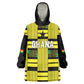 Custom World Football 2026 Ghana Kid Wearable Blanket Hoodie Rise With The Black Stars
