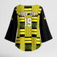 Custom World Football 2026 Ghana Kimono Sleeve Blouse Rise With The Black Stars
