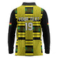Custom World Football 2026 Ghana Long Sleeve Polo Shirt Rise With The Black Stars