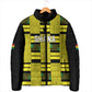 Custom World Football 2026 Ghana Padded Jacket Rise With The Black Stars