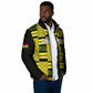 Custom World Football 2026 Ghana Padded Jacket Rise With The Black Stars