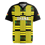 Custom World Football 2026 Ghana Rugby Jersey Rise With The Black Stars
