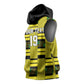 Custom World Football 2026 Ghana Sleeveless Hoodie Rise With The Black Stars