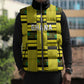 Custom World Football 2026 Ghana Sleeveless Puffer Jacket Rise With The Black Stars