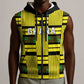 Custom World Football 2026 Ghana Sleeveless Zip Hoodie Rise With The Black Stars