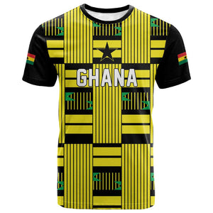 Custom World Football 2026 Ghana T shirt Rise With The Black Stars