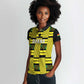 Custom World Football 2026 Ghana Women Polo Shirt Rise With The Black Stars