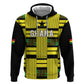 Custom World Football 2026 Ghana Zip Hoodie Rise With The Black Stars