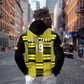Custom World Football 2026 Ghana Zip Hoodie Rise With The Black Stars