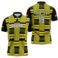 Custom World Football 2026 Ghana Zipper Polo Shirt Rise With The Black Stars