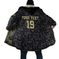 Custom World Football 2026 Ghana Cloak Black Stars Rise with Black Adinkra Pattern