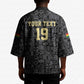 Custom World Football 2026 Ghana Kimono Black Stars Rise with Black Adinkra Pattern