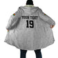 Custom World Football 2026 Ghana Cloak Black Stars Rise with White Adinkra Pattern