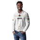 Custom World Football 2026 Ghana Long Sleeve Polo Shirt Black Stars Rise with White Adinkra Pattern