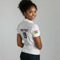 Custom World Football 2026 Ghana Women Polo Shirt Black Stars Rise with White Adinkra Pattern