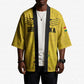 Custom World Football 2026 Ghana Kimono Black Stars Rise with Yellow Adinkra Pattern