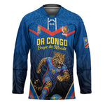 Custom World Football 2026 DR Congo Hockey Jersey Les Leopards Coupe du Monde Glory