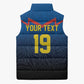 Custom World Football 2026 DR Congo Sleeveless Puffer Jacket Les Leopards Coupe du Monde Glory