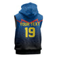 Custom World Football 2026 DR Congo Sleeveless Zip Hoodie Les Leopards Coupe du Monde Glory