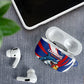 World Football 2026 Cabo Verde AirPods Case Blue Shark Champions Trophy