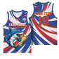 Custom World Football 2026 Cabo Verde Basketball Jersey Blue Shark Champions Trophy