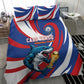 World Football 2026 Cabo Verde Bedding Set Blue Shark Champions Trophy