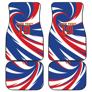 Custom World Football 2026 Cabo Verde Car Mats Blue Shark Champions Trophy