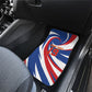 Custom World Football 2026 Cabo Verde Car Mats Blue Shark Champions Trophy