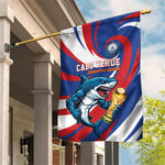 World Football 2026 Cabo Verde Garden Flag Blue Shark Champions Trophy