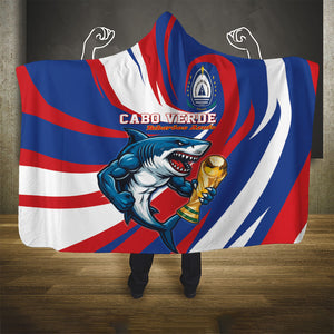 World Football 2026 Cabo Verde Hooded Blanket Blue Shark Champions Trophy
