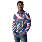 Custom World Football 2026 Cabo Verde Long Sleeve Polo Shirt Blue Shark Champions Trophy