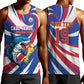 Custom World Football 2026 Cabo Verde Men Tank Top Blue Shark Champions Trophy