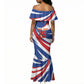 Custom World Football 2026 Cabo Verde Mermaid Dress Blue Shark Champions Trophy