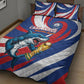 World Football 2026 Cabo Verde Quilt Bed Set Blue Shark Champions Trophy